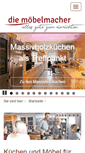 Mobile Screenshot of die-moebelmacher.de